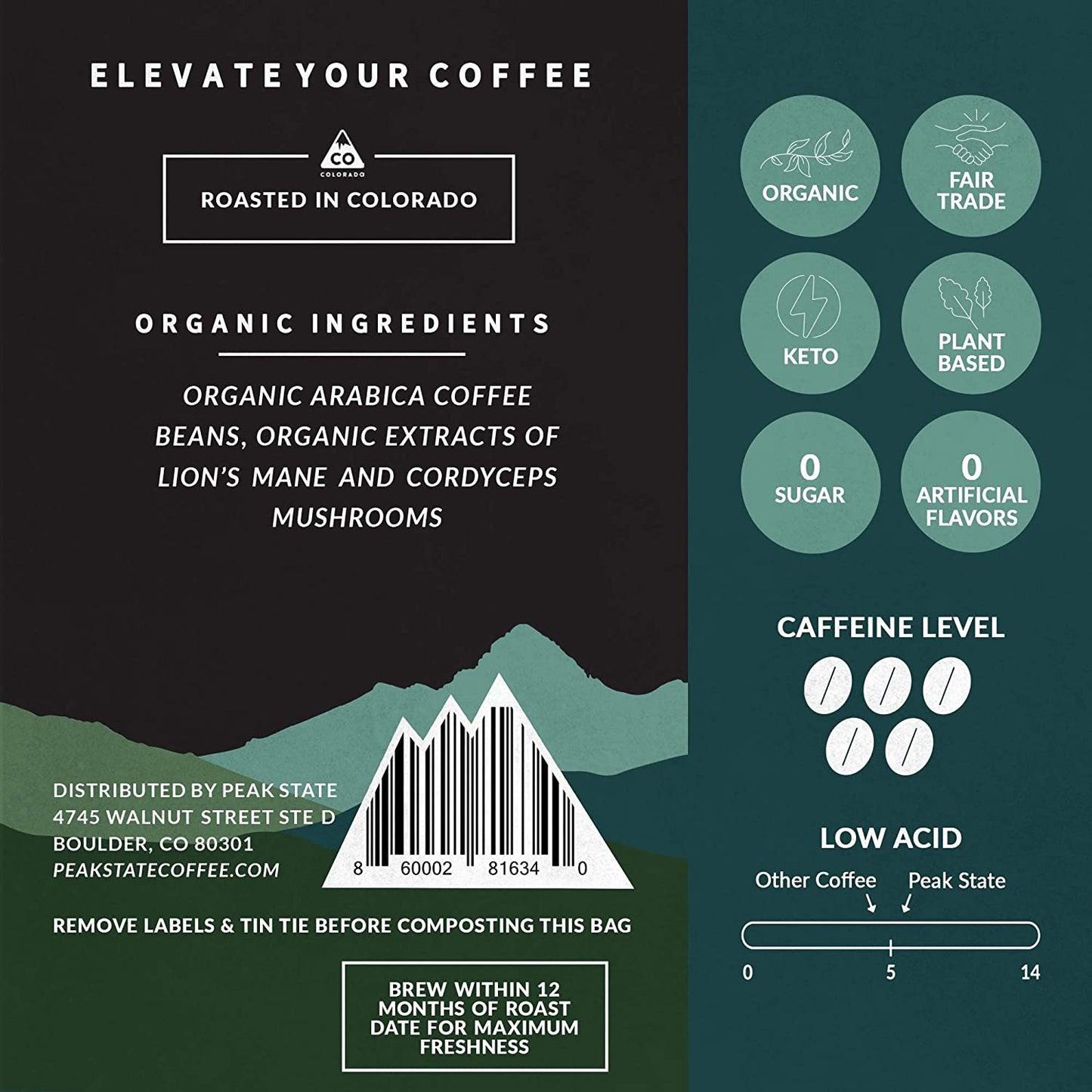 [FM] BRAIN SUSTAIN Light Roast - 5lb