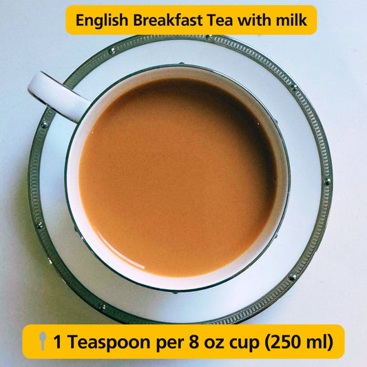 English Breakfast Dimbula BOP | Norwood Heights Gold | Ceylon Loose Leaf Strong Black Tea